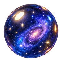 Galaxy marble